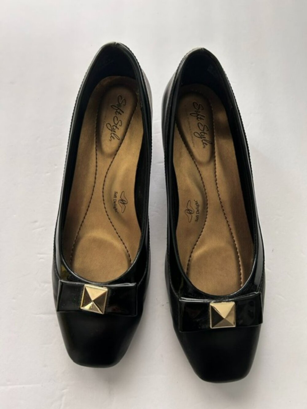 NWT Soft Style Women's Black Low Pumps, Size 8